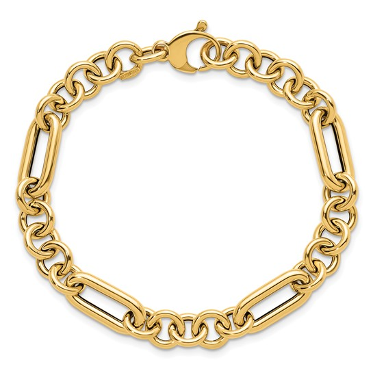 14K Yellow Gold Link Bracelet