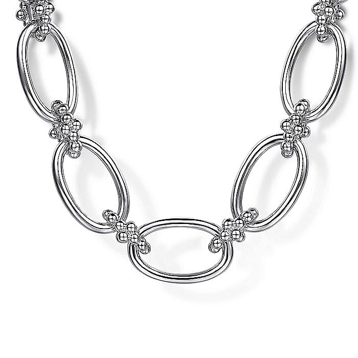 Gabriel & Co. Sterling Silver Oval Link Chain