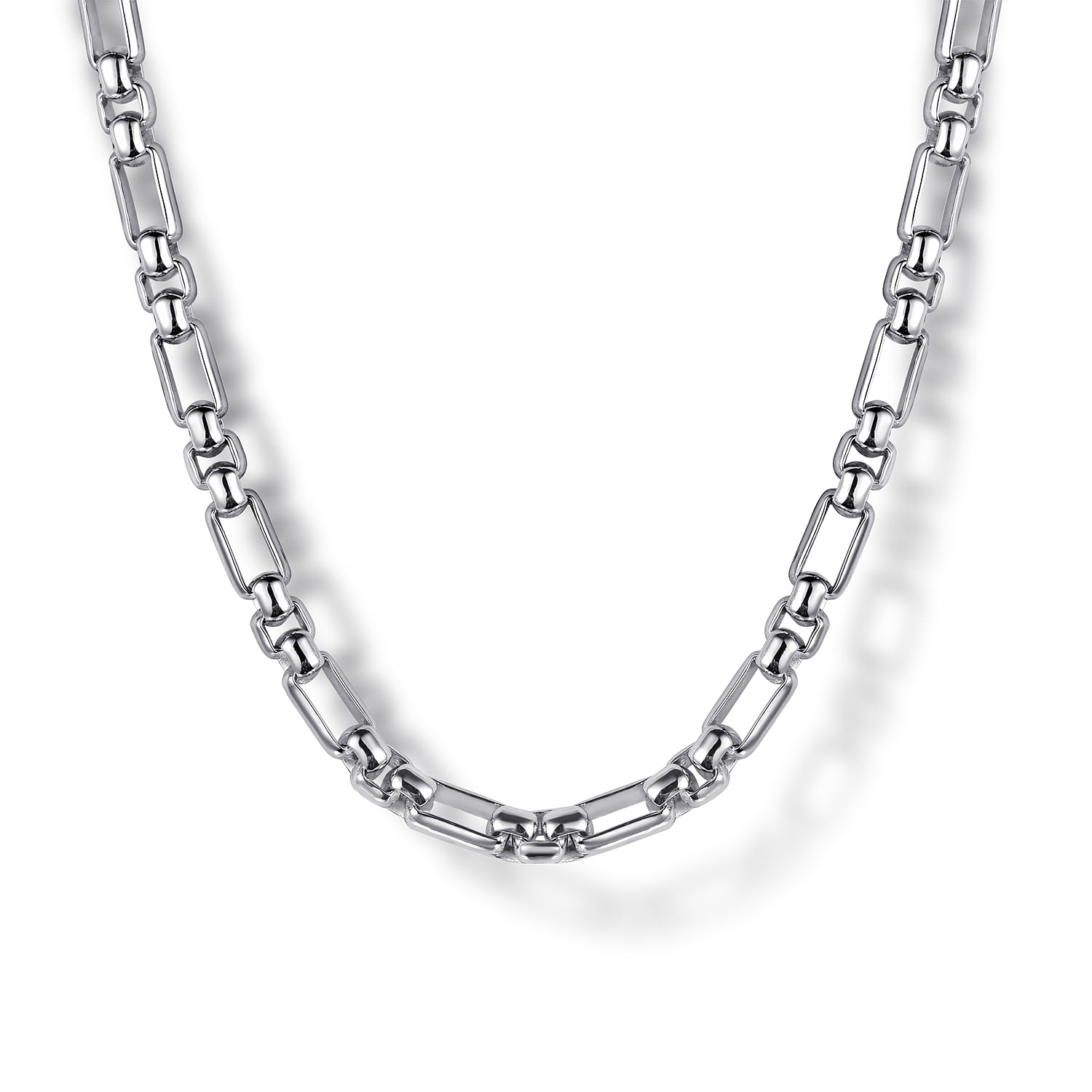 Gabriel & Co. Sterling Silver Figaro Chain