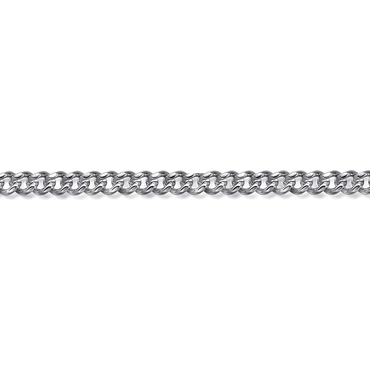 Gabriel & Co. Sterling Silver Cuban Chain Bracelet