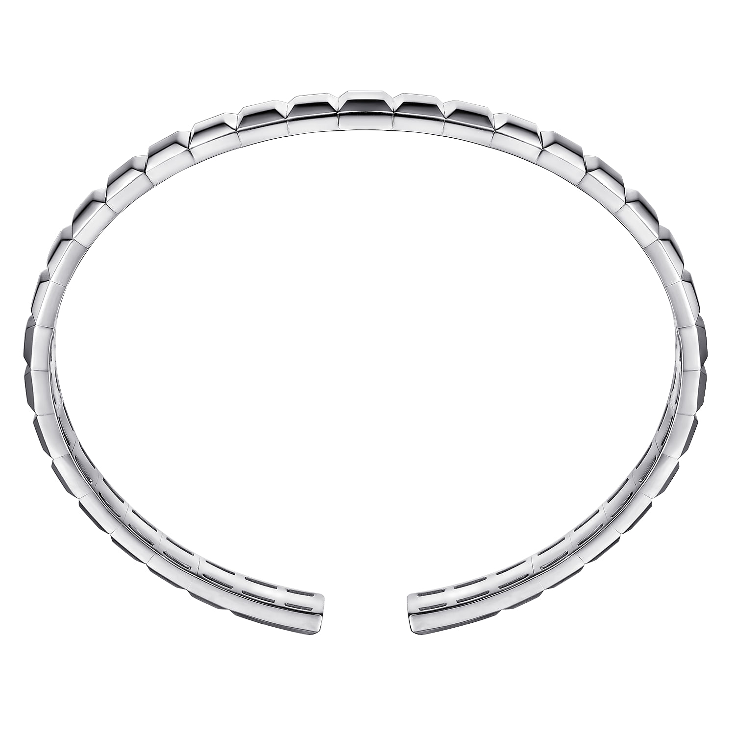 Gabriel & Co. Sterling Silver Angular Cuff Bangle