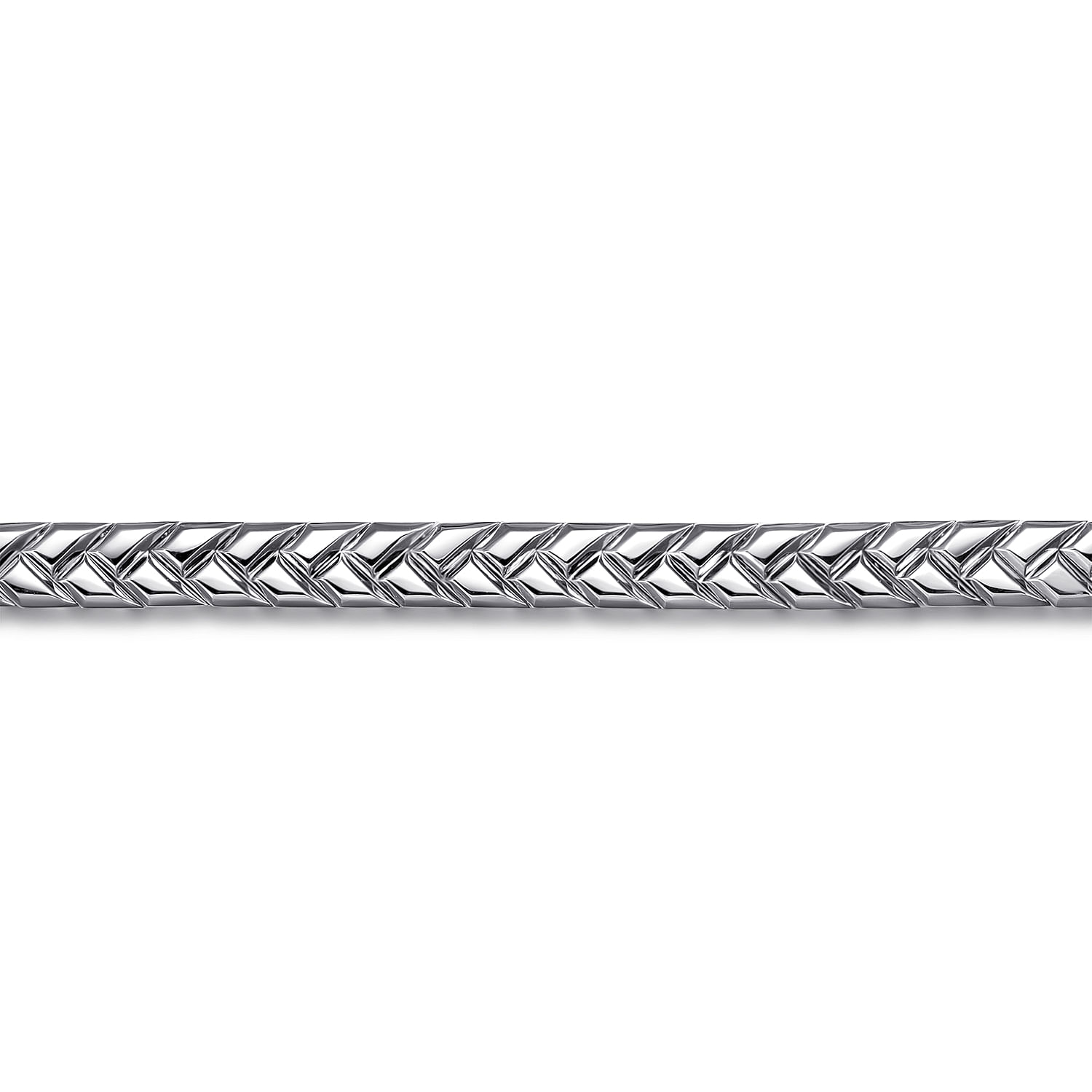 Gabriel & Co. Sterling Silver Herringbone Bracelet