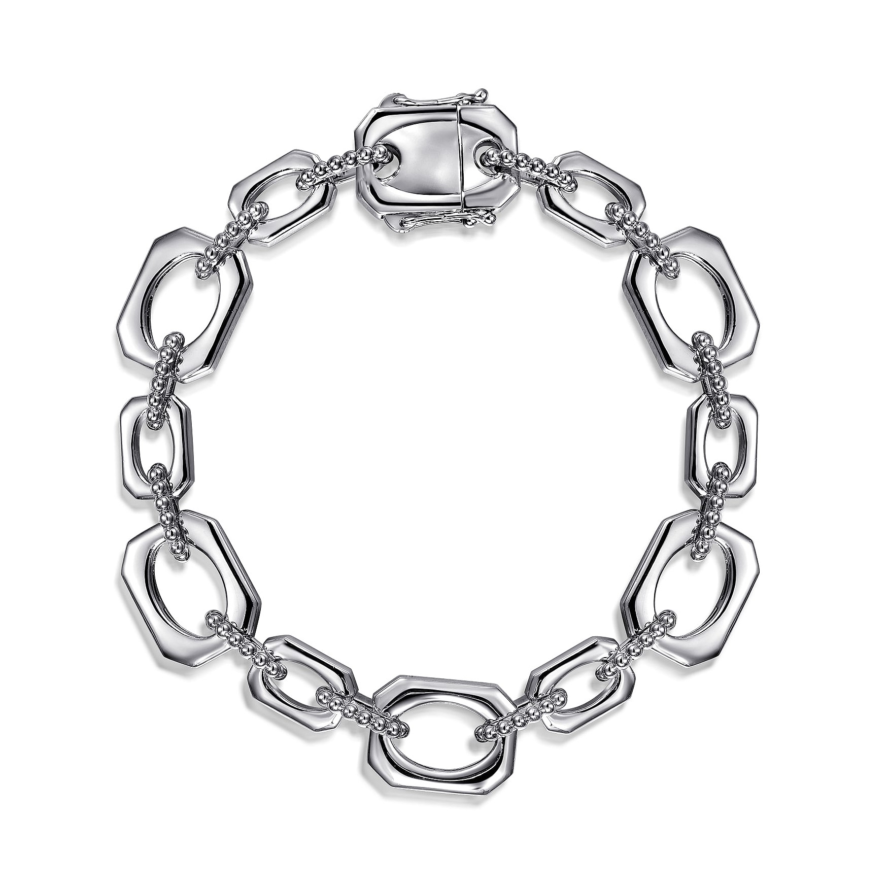 Gabriel & Co. Sterling Silver Link Chain Bracelet