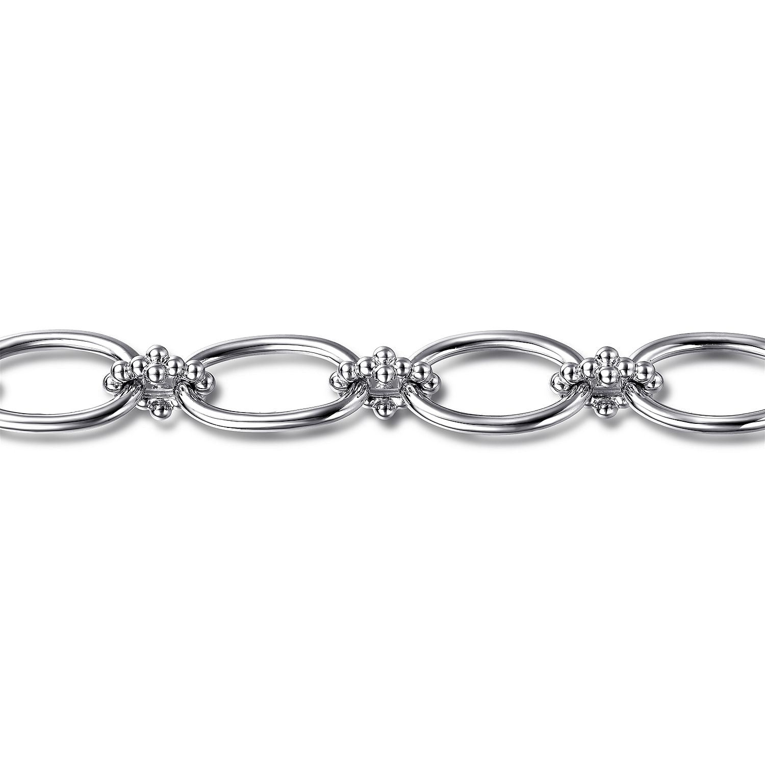 Gabriel & Co Sterling Silver Link Bracelet