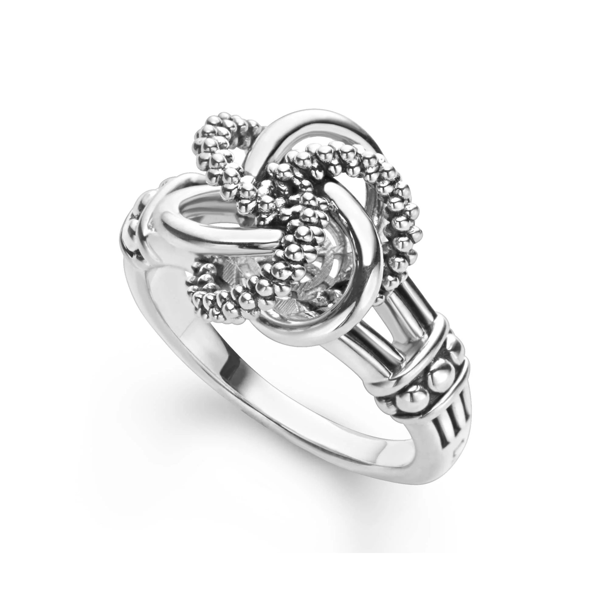 Lagos Sterling Silver Love Knot Ring