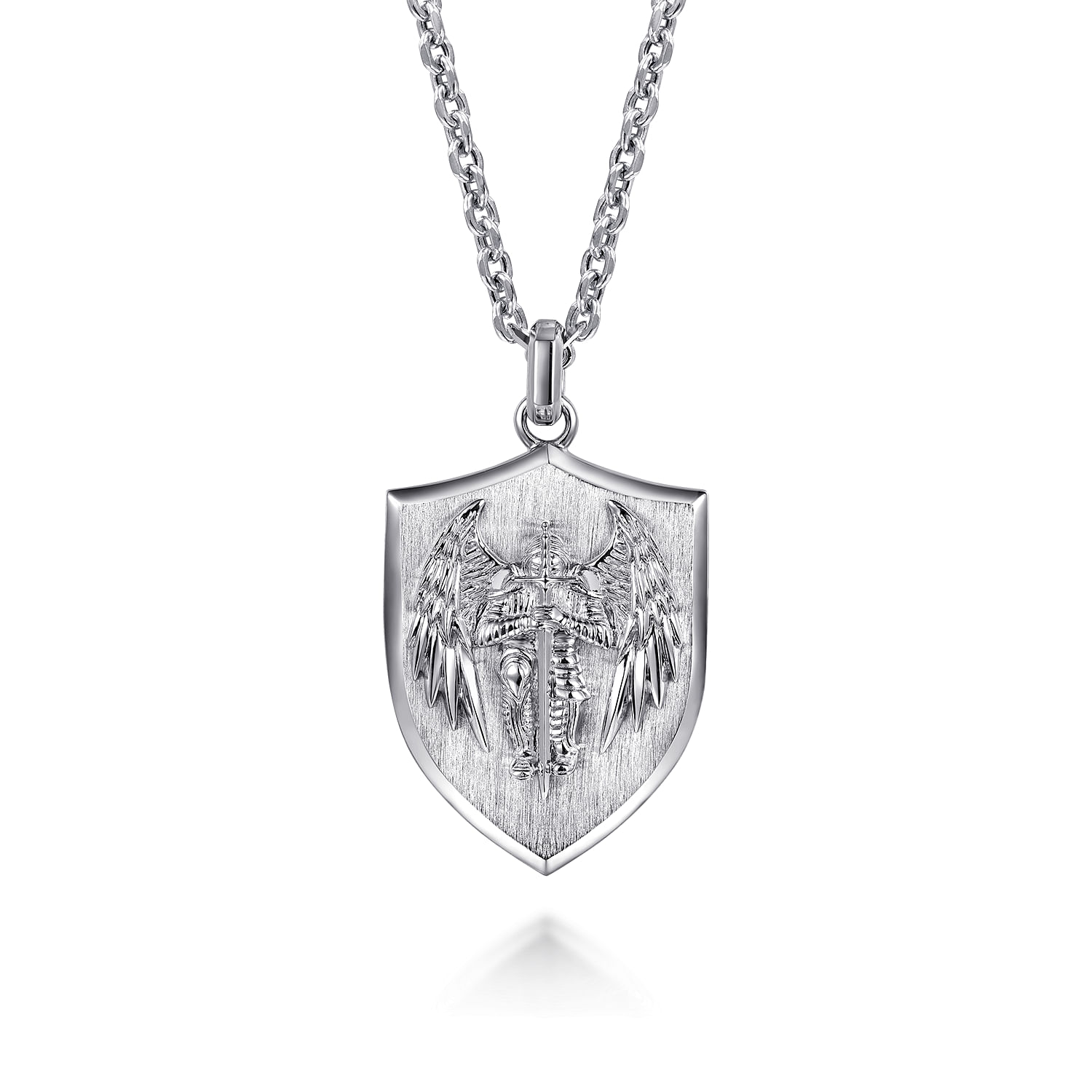 Gabriel & Co. Sterling Silver St. Michael Pendant