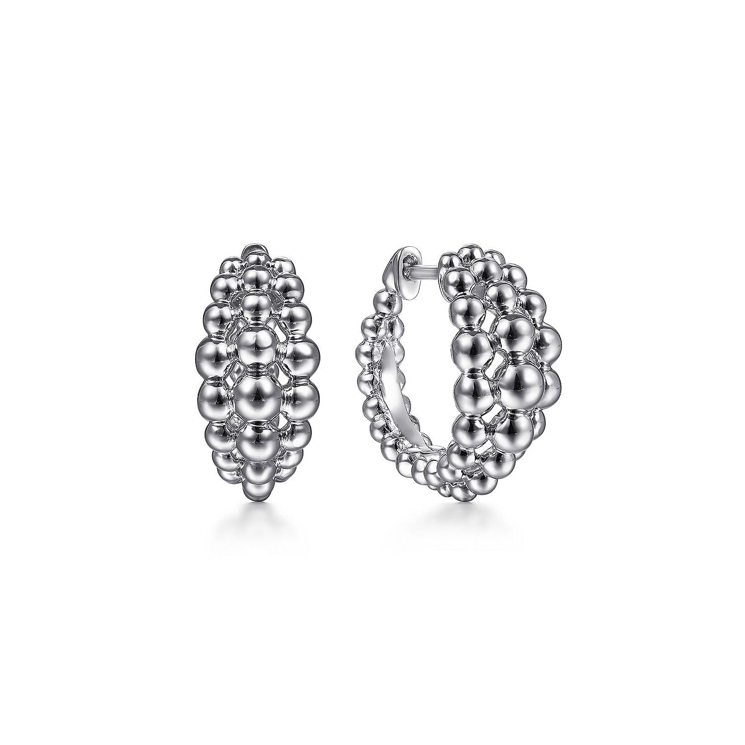 Gabriel & Co. Sterling Silver Huggies Earrings