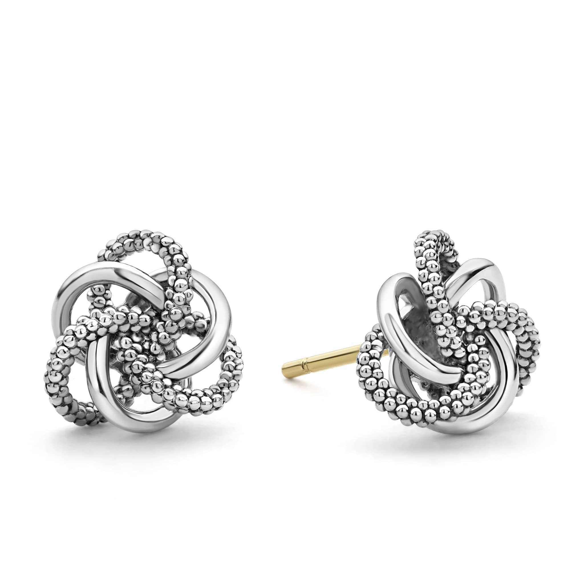 Lagos Sterling Silver Love Knot Studs