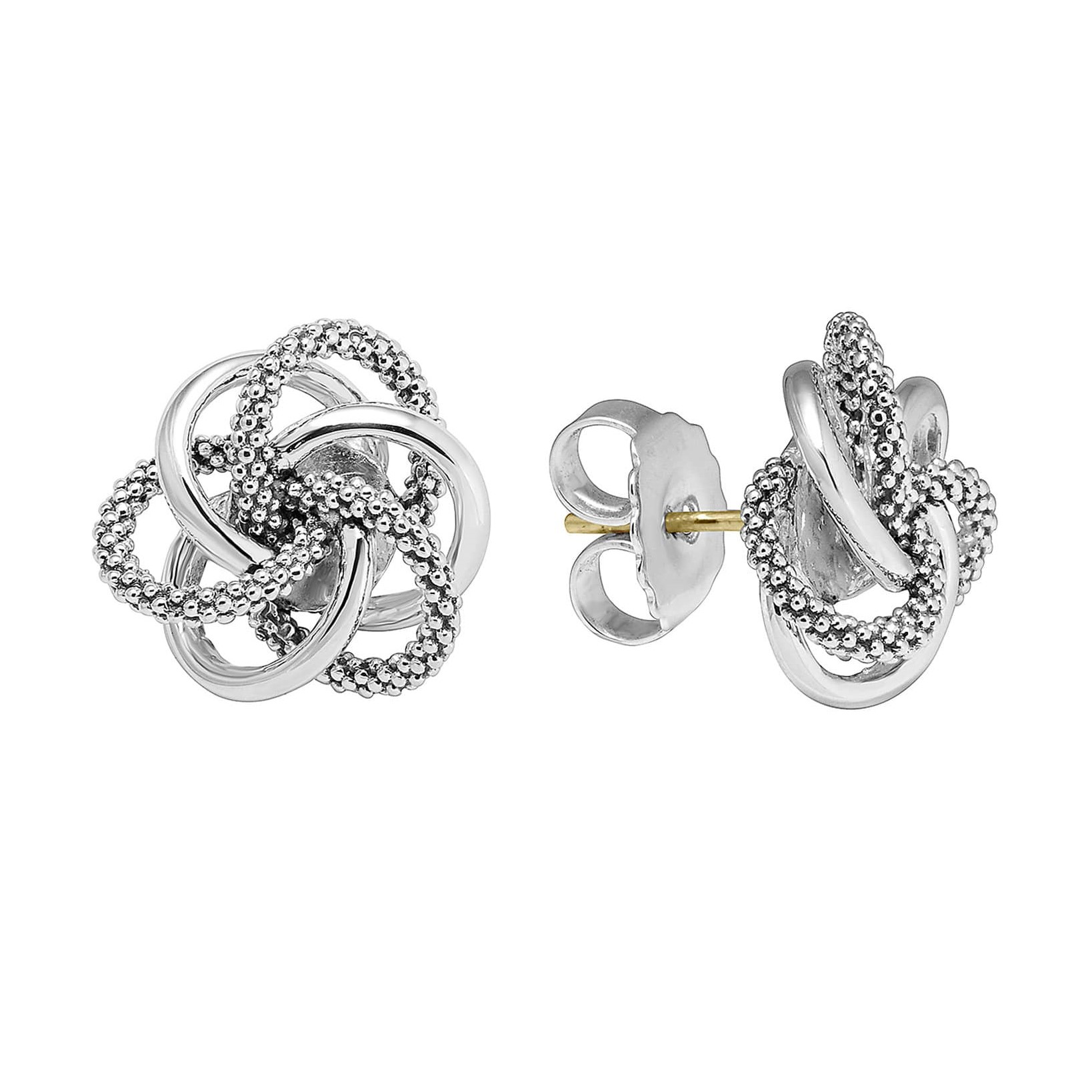 Lagos Sterling Silver Love Knot Studs