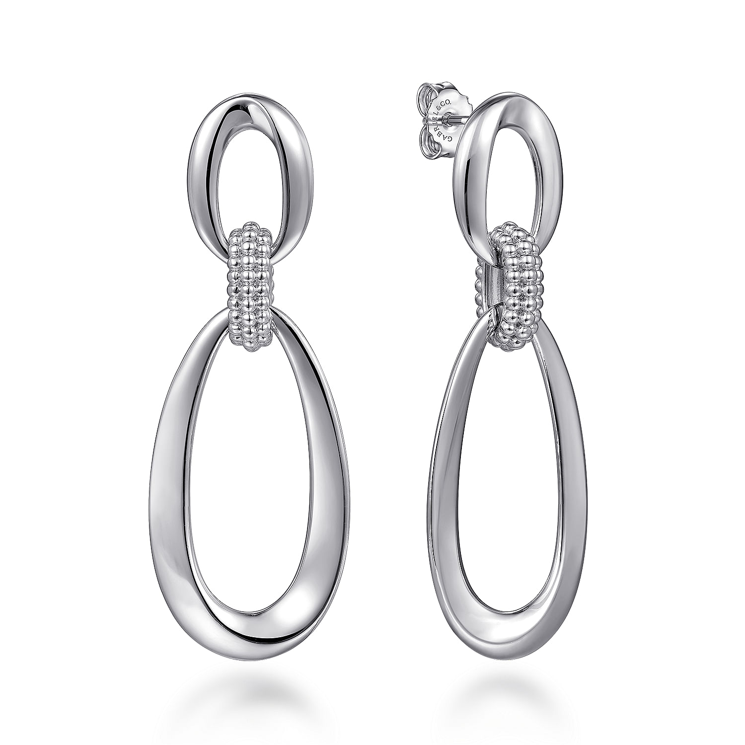 Gabriel & Co Sterling Silver Drop Earrings