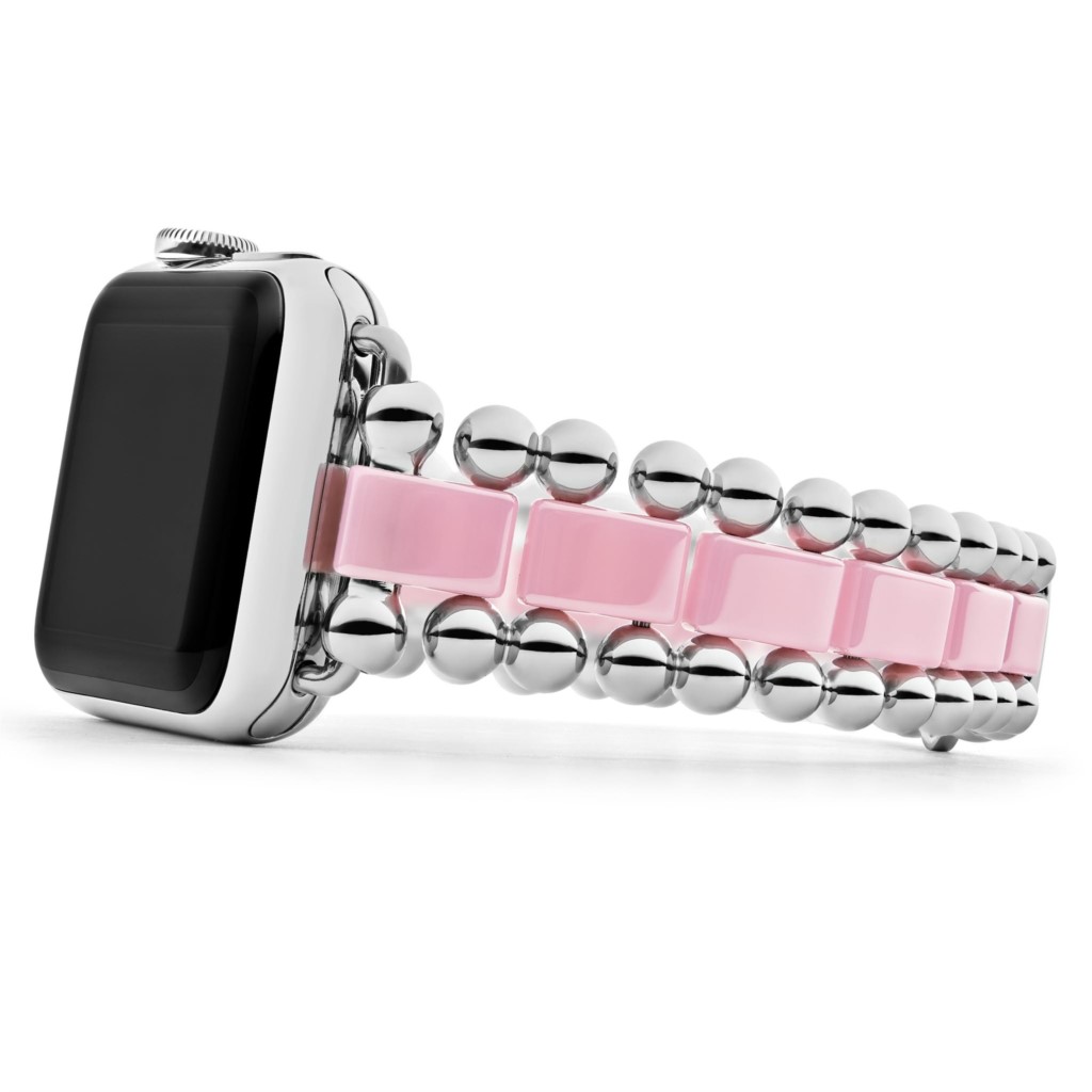 Lagos Pink Smart Caviar Watch Bracelet