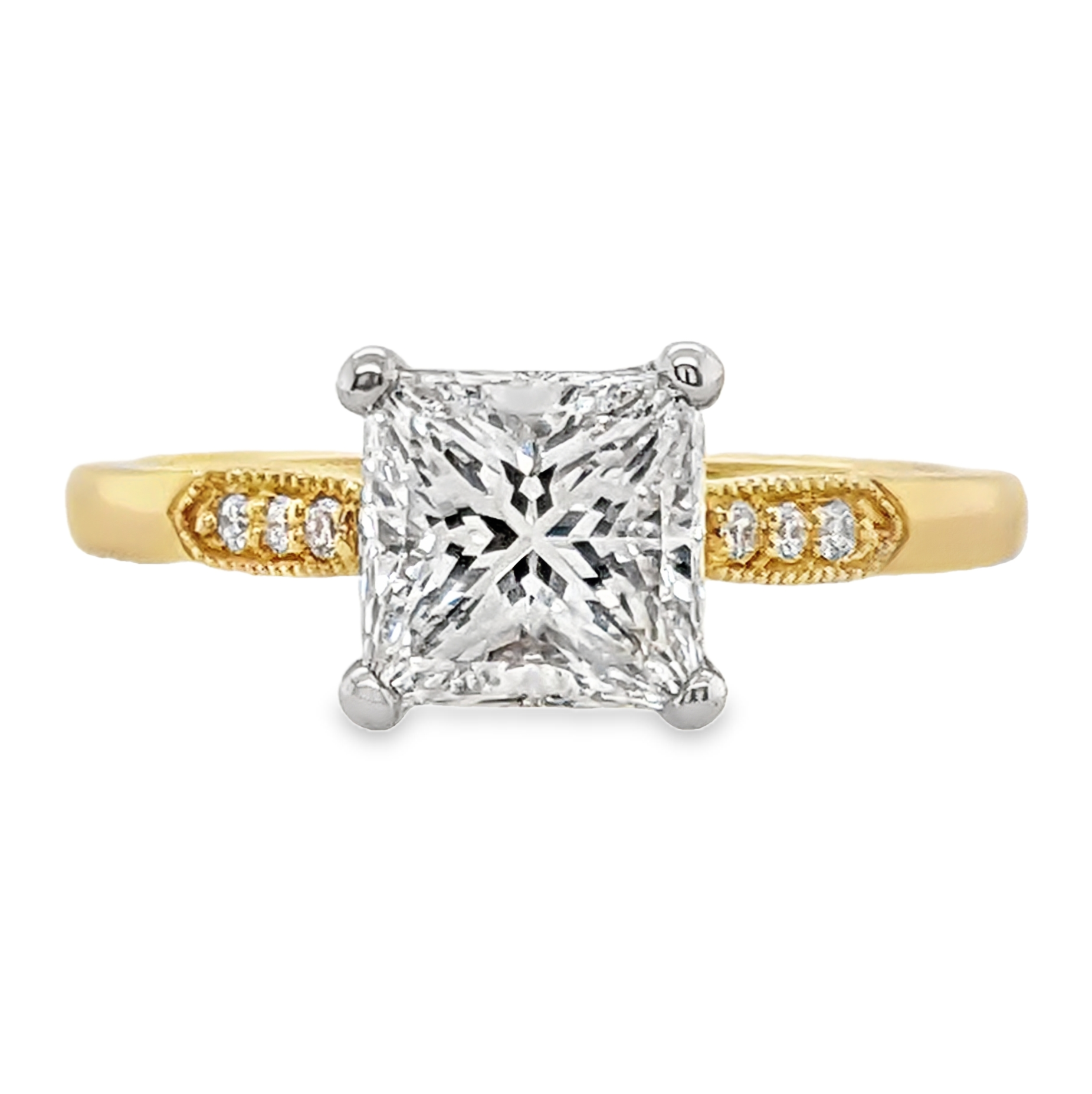 Princess Diamond Engagement Ring