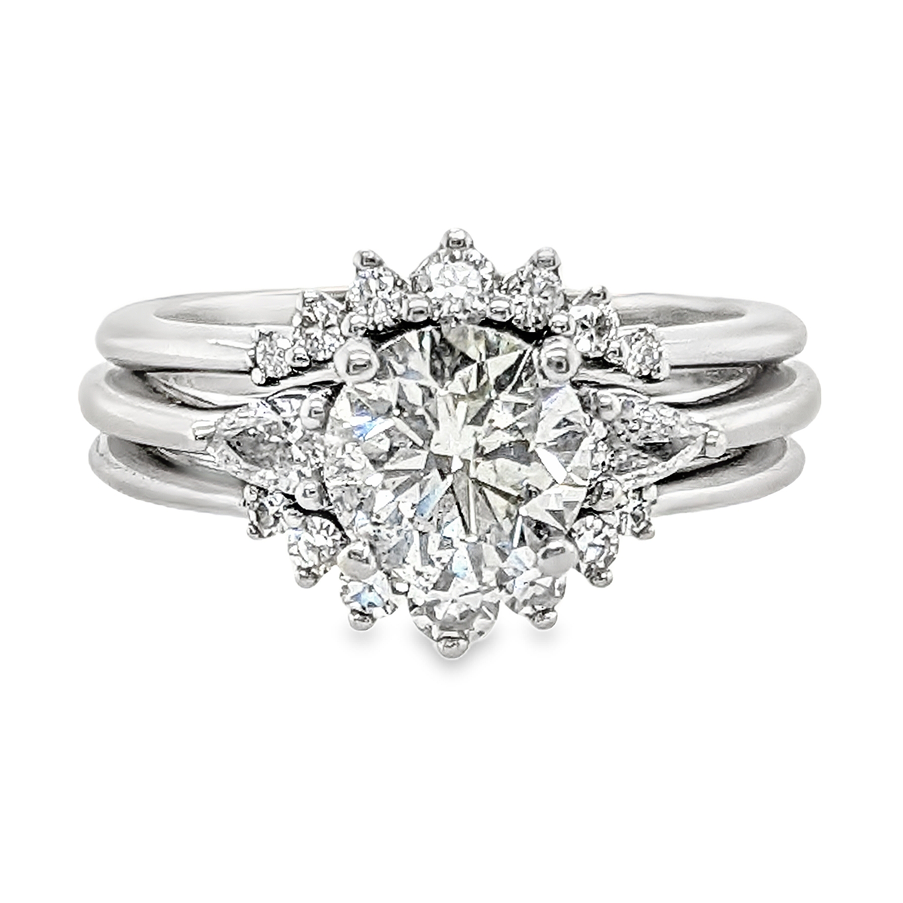 Diamond Wedding Set