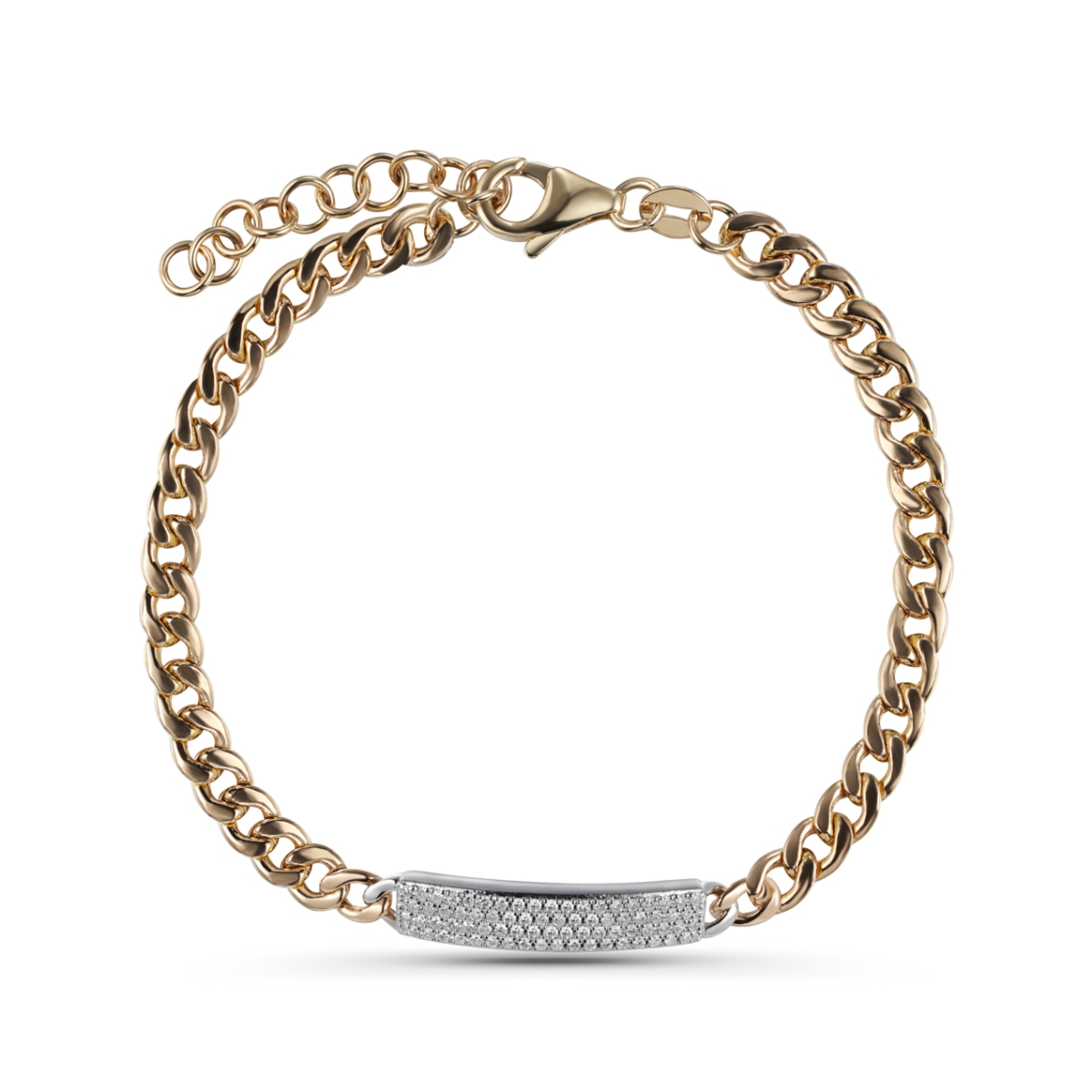 Diamond Tag Bracelet