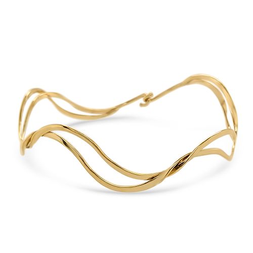 Gold Bangle Bracelet