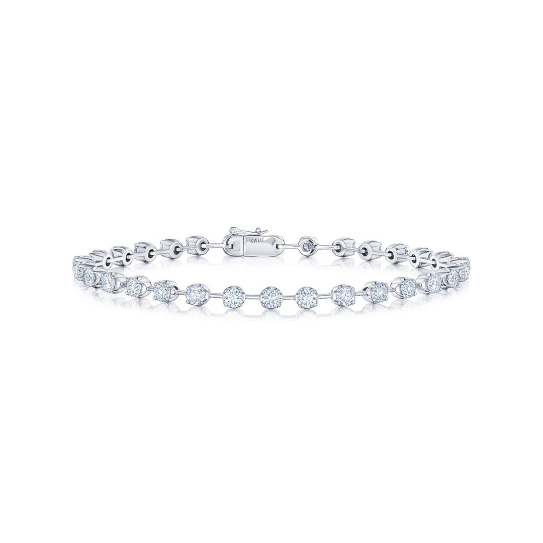 18K White Gold Starry Night Collection Diamond Bracelet - B-19547-0-DIA-18KW