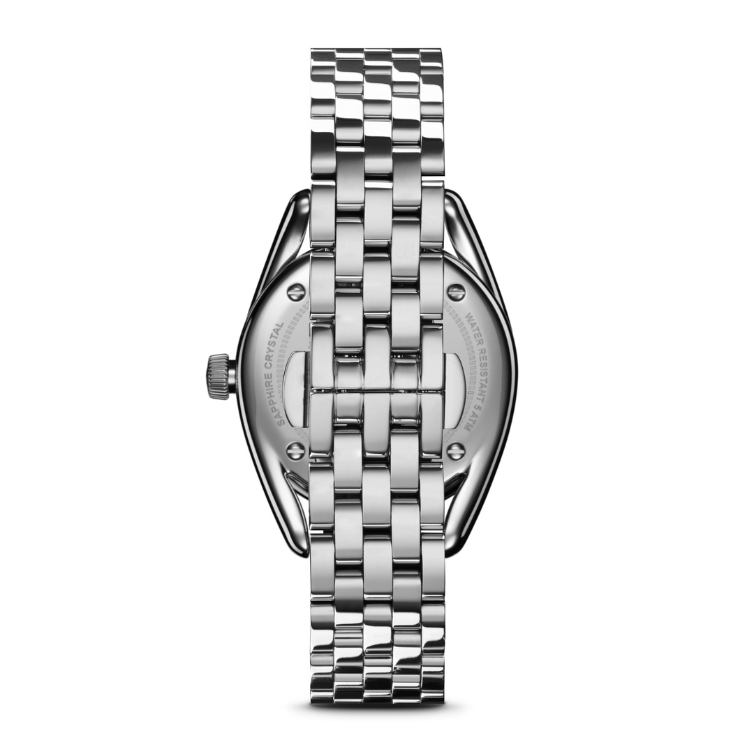 SS Shinola Derby 30.5MM Silver Dia Dial Bracelet